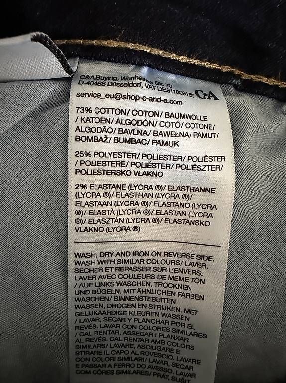 C&A Jeans: Jeans High Waist Slim Grösse 40 – Usato da Basel venduto da Annikalypse 3