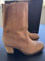 Lederstiefel Gr. 39 camel wie Neu