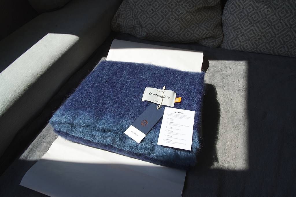 Coperte: Neu - Mohair Wool Throw Blanket - Cushendale – Nuovo e nell'imballaggio originale da Olten venduto da kkp_7dg5