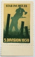 Soldatenmarke 2.WK, Infanterie Regiment 23, Wi Inf 208