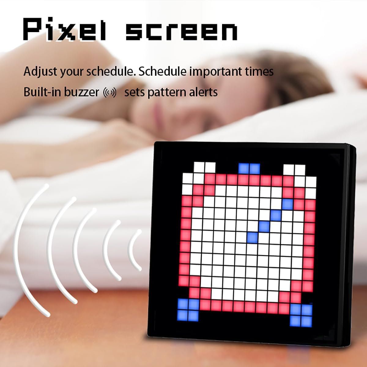 Cornici: 20cm Art Digitaler Bilderrahmen / RGB LED Panel 16x16 Pixel – Nuovo e nell'imballaggio originale da Châtelaine venduto da topshop.switzerland 5