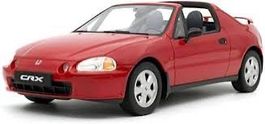 HONDA CIVIC CRX VTI DEL SOL 1995 ROT 1:18 OTTO