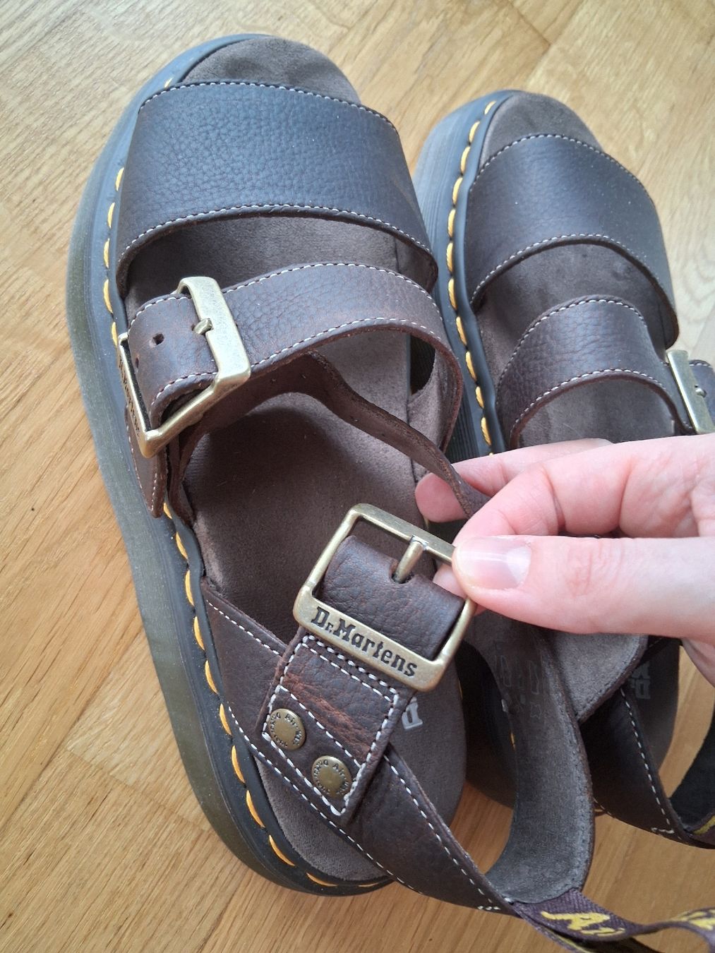 Dr. Martens Scarpe da donna: Dr. Martens Sandalen GRYPHON QUAD Grösse 39 – Usato da Au ZH venduto da scheimir 1