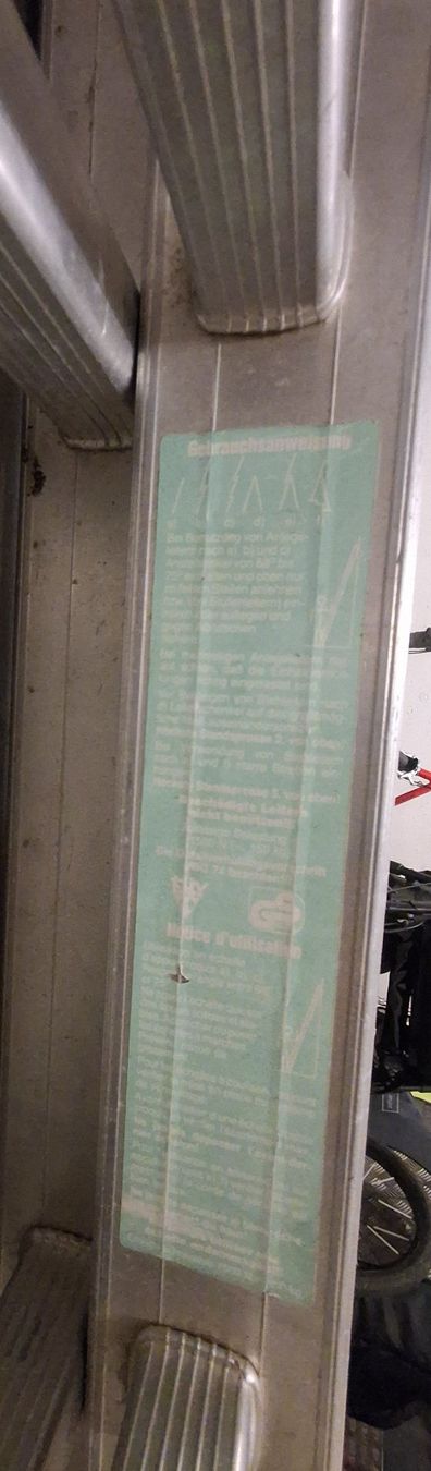 Leitern: Alu Schiebe-Bockleiter 2x10 Sprossen – Gebraucht aus Igis von JUST-4U-ENJOY 2