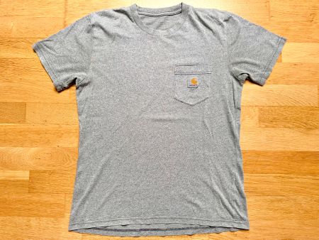 CARHARTT POCKET T-SHIRT BASIC S Grau Shirt