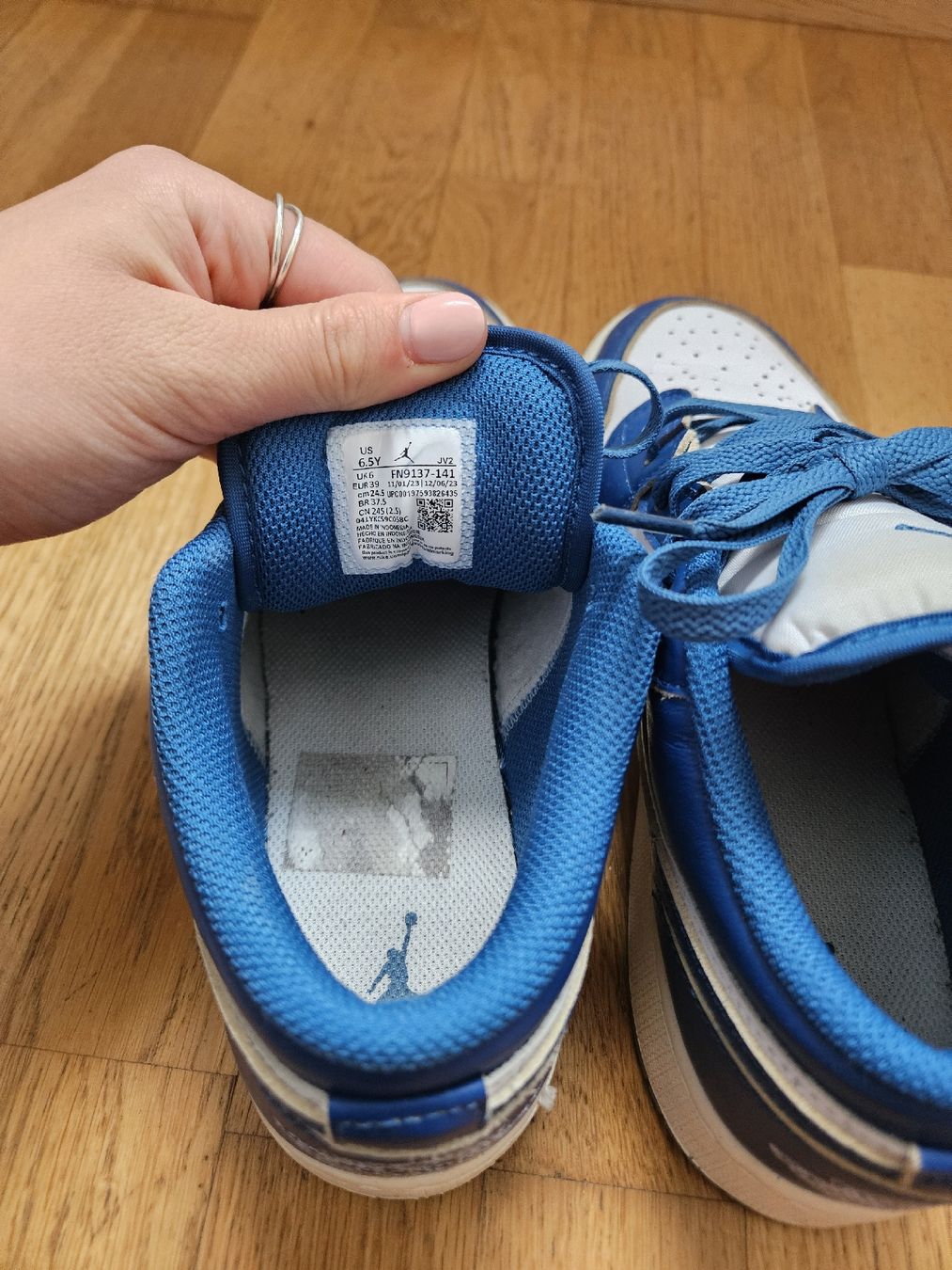 Jordan Scarpe da uomo: Nike Air Jordan blau Gr. 39 – Usato da Honau venduto da jes_2pwp 3