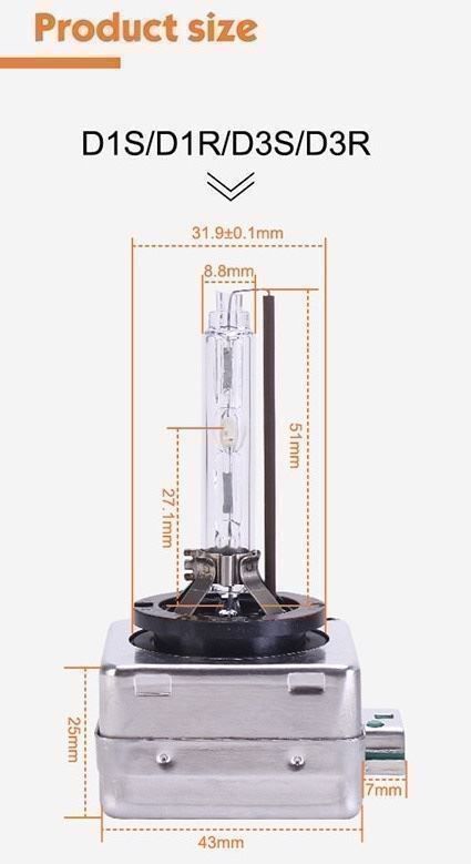 Scheinwerfer: 2x D1S Xenon Auto Scheinwerfer Brenner – Neu und originalverpackt aus Zunzgen von  2