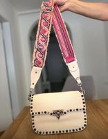 Valentino Garavani Rockstud Bag Creme mit 2 Trageriemen