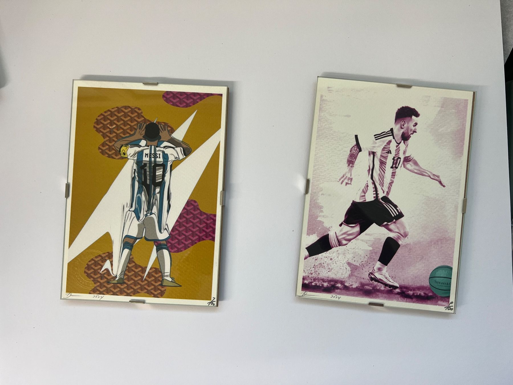 Grafica & Litografie: DEATH NYC : 2 Bilder von Lionel Messi – Nuovo (secondo la descrizione) da Basel venduto da La.Bonne.affaire 1