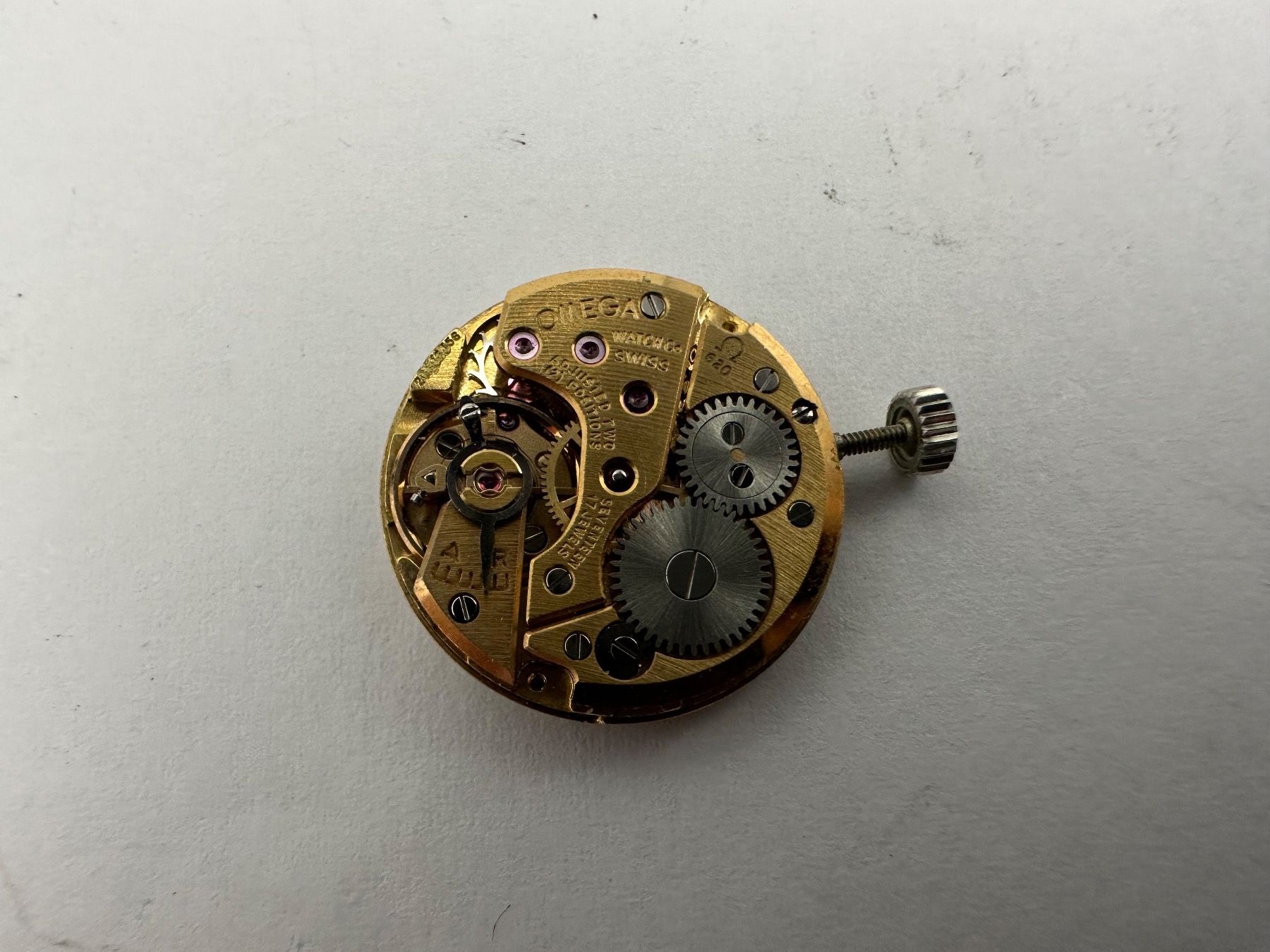 Omega Orologi: 3 Omega Werke Kaliber: 712 , 620 , 620 – Usato da Brüttisellen venduto da AlphaOmega05 2