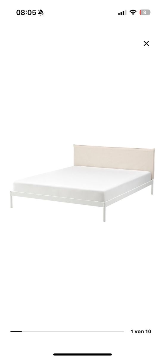 Ikea Betten: IKEA Bett Kleppstad und Matratze von IKEA. – Gebraucht aus Dulliken von wma1 2