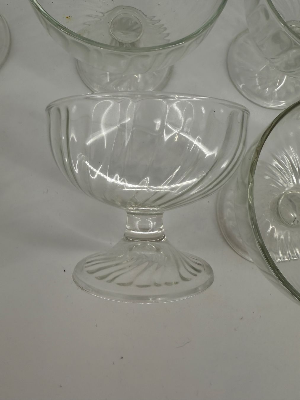Set di piatti: 12 Dessert-Gläser / Eis-Schalen, Vintage – Usato da Auenstein venduto da moin. 2