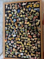 Sammlung von Pins / Echte lebendige Geschichte