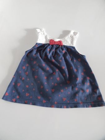 Baby Rock, Kleid, Einteiler, Baumwolle, Gr. 71, 9 Mte.