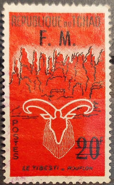 Alle Briefmarken: Tchad, timbres militaire de 1966 – Gebraucht aus Saillon von picav