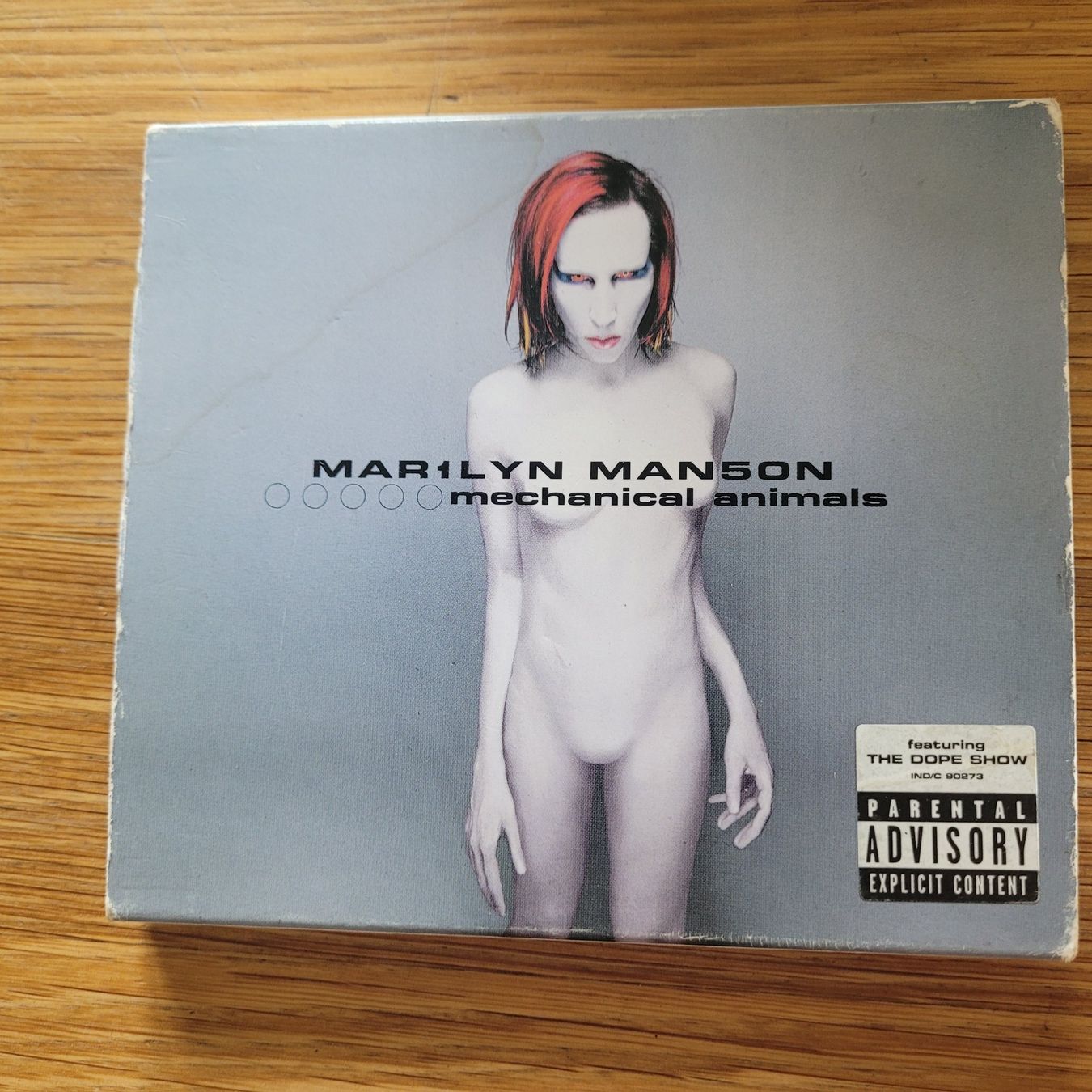 CD: CD Marilyn Manson Mechanical Animals – Usato da Biel/Bienne venduto da Destockweb