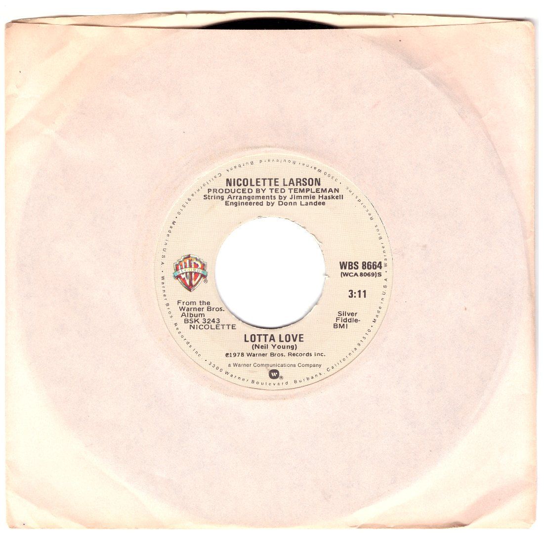 Vinyles: NICOLETTE LARSON – D'occasion à Bassersdorf par house-of-vinyl