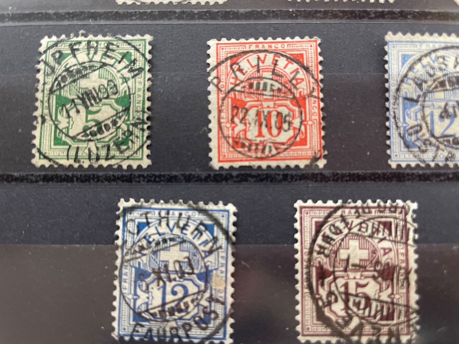 Alle Briefmarken: Oblit. luxe, SBK 150.- + ? – Gebraucht aus Sonceboz-Sombeval von Comment2 2