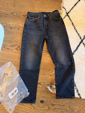 Damen Jeans Levi's 501 Cropped Gr. W27 L28 Neu