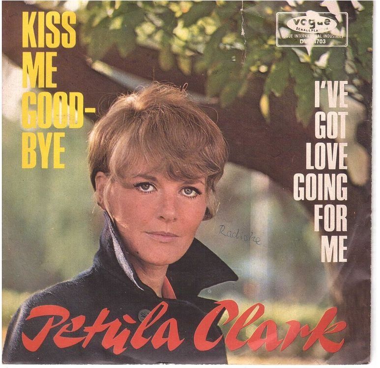Dischi in vinile: Single7  Petula Clark  --  Kiss me good bye – Usato da Rheinau venduto da asteng