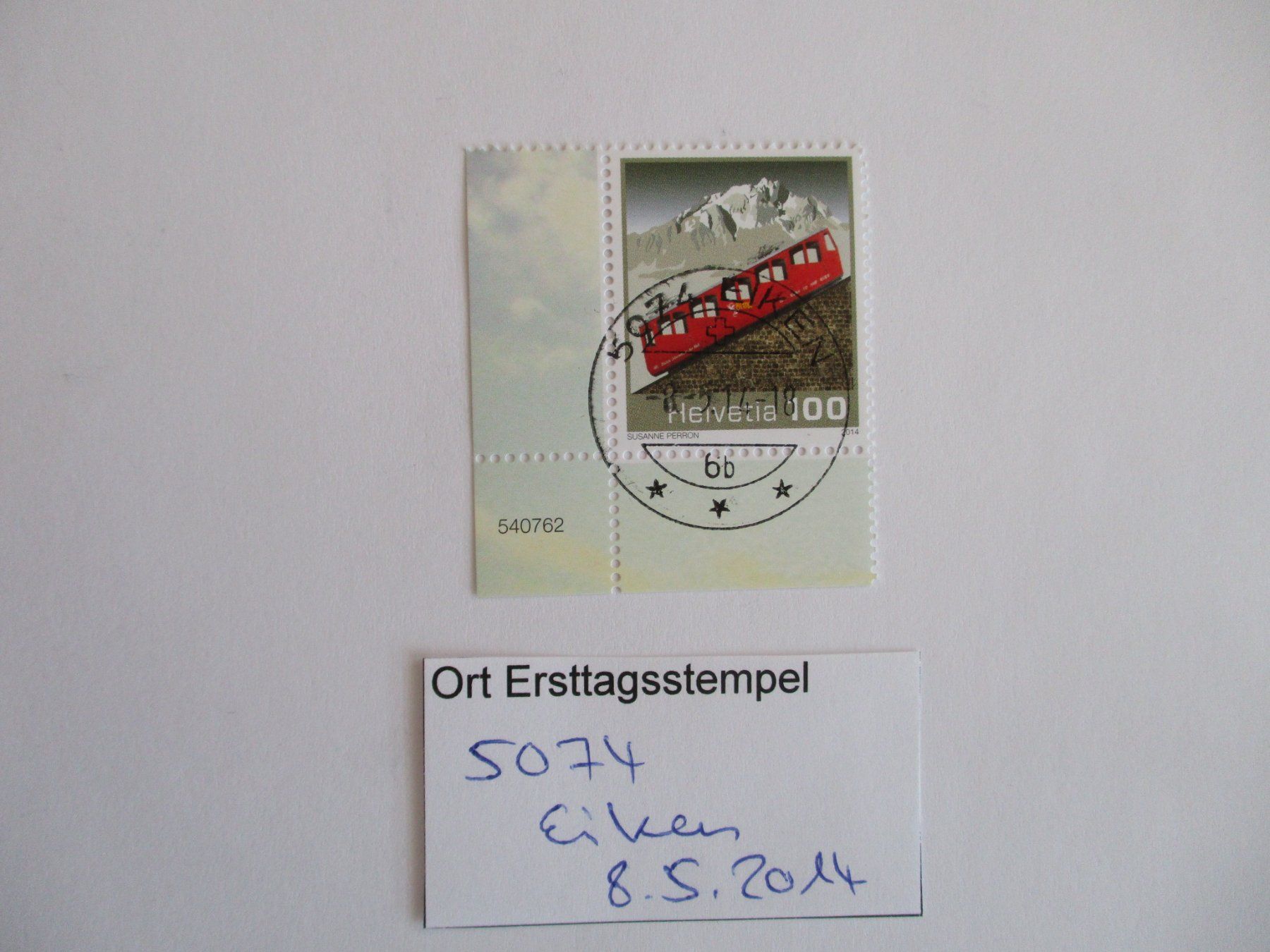Tutti i francobolli: Voll Ort Ersttagsstempel aus 5074 Eiken – Usato da Langnau b. Reiden venduto da Aktuell88