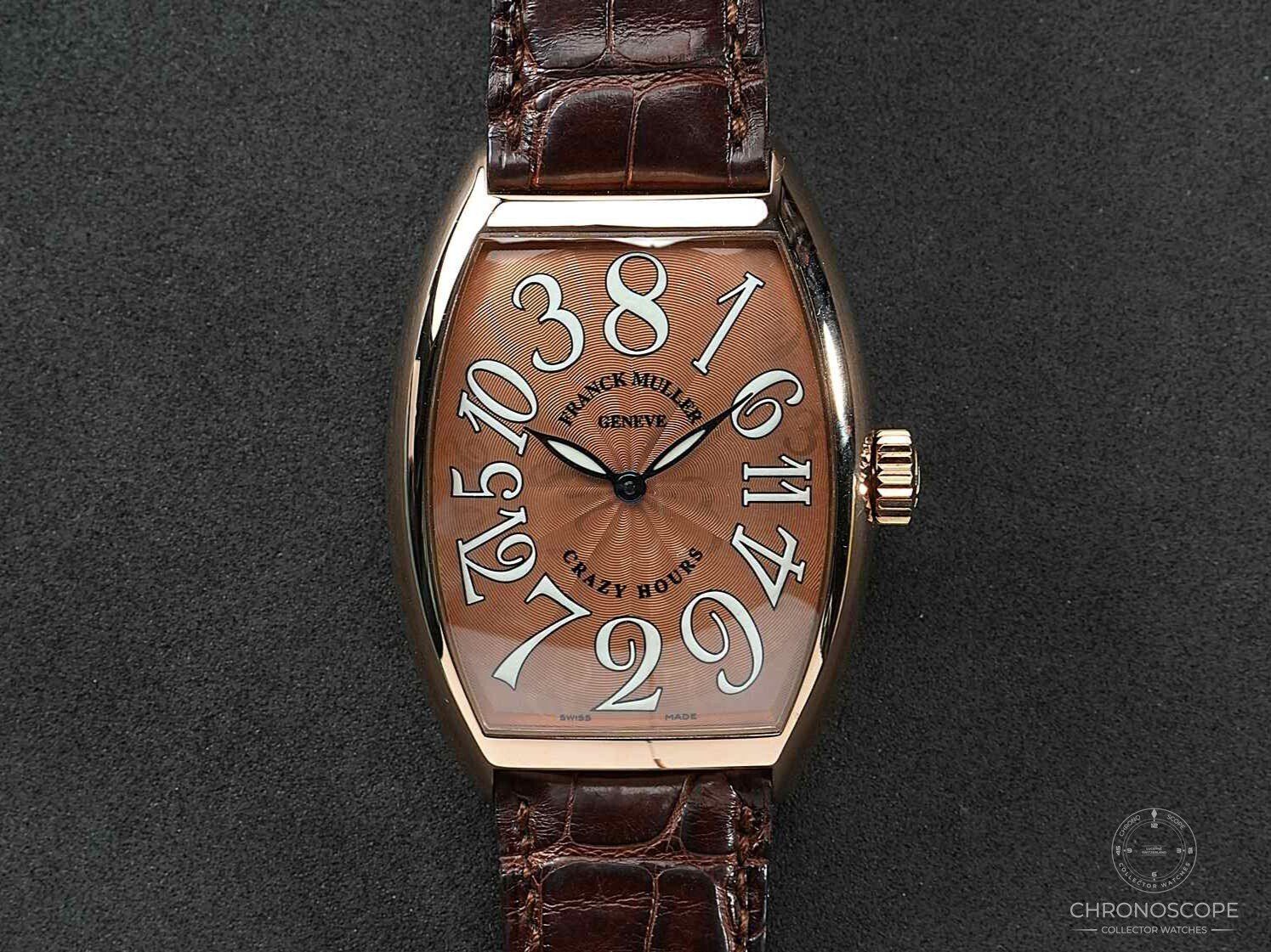 Franck Muller Orologi: 18k Yellow Gold Franck Muller Crazy Hours Reference 7851 – Usato da Luzern venduto da ChronoScope6004