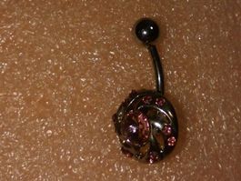 bauchnabel piercing,,,silber farbe,,glanzig