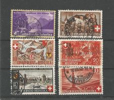 Pro Patria 1931-1942 - gestempelt