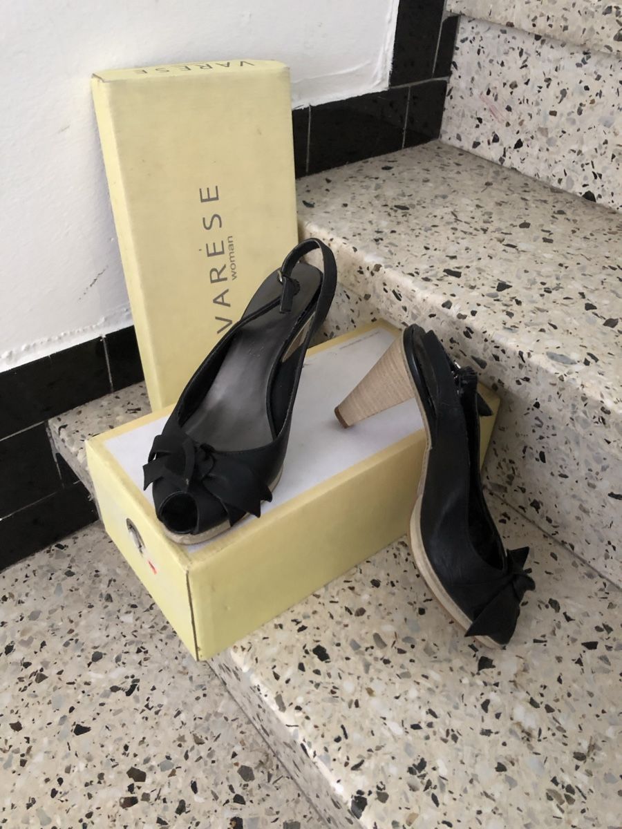 Damenschuhe: Sandali in pelle con tacco – Gebraucht aus Riva San Vitale von bau64 1
