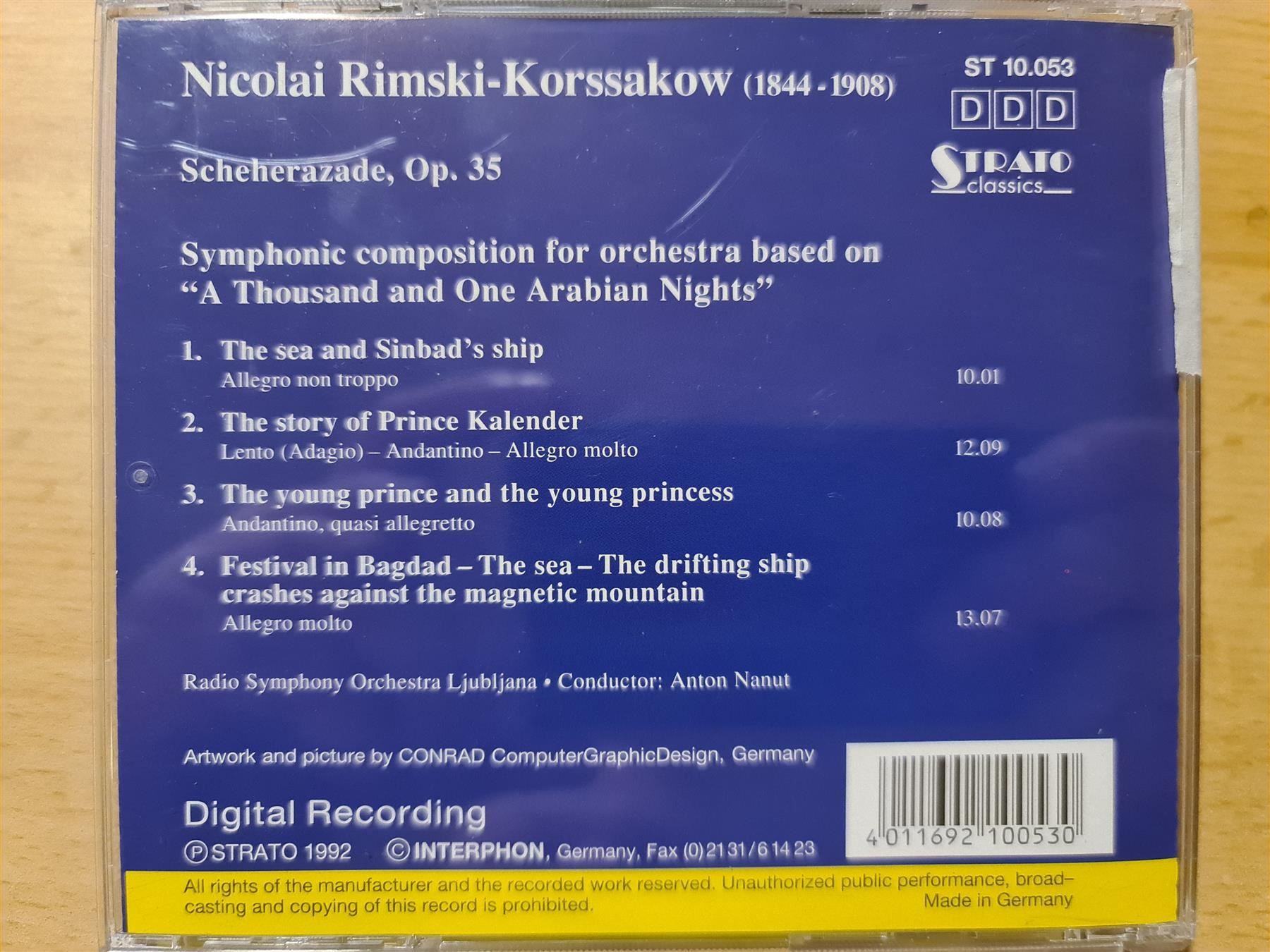 CD: Rimski Korssakow – Usato da Dintikon venduto da Vexi 1