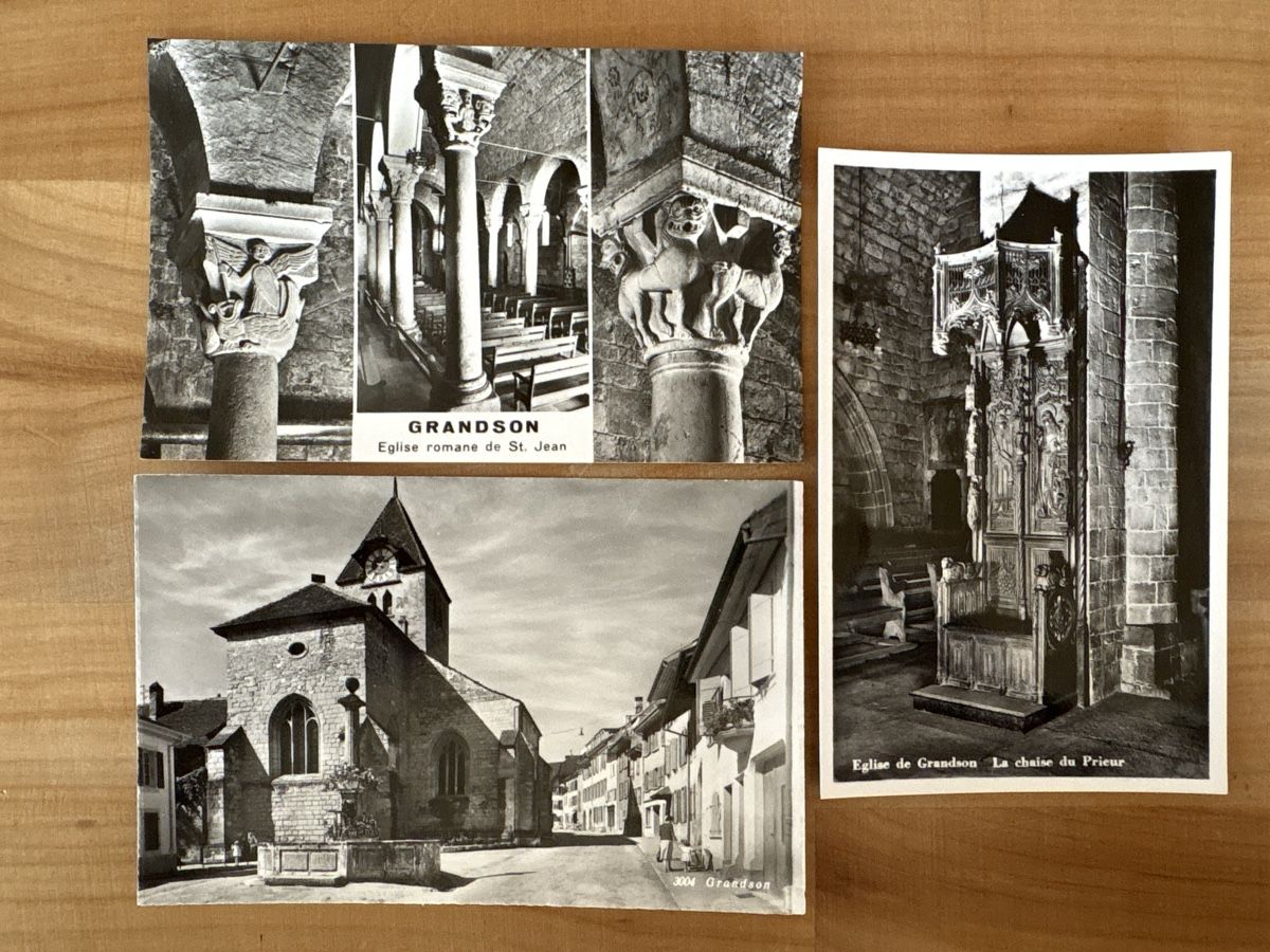 Cartoline postali: AK von Grandson – Usato da Rümlang venduto da Brieftaube2