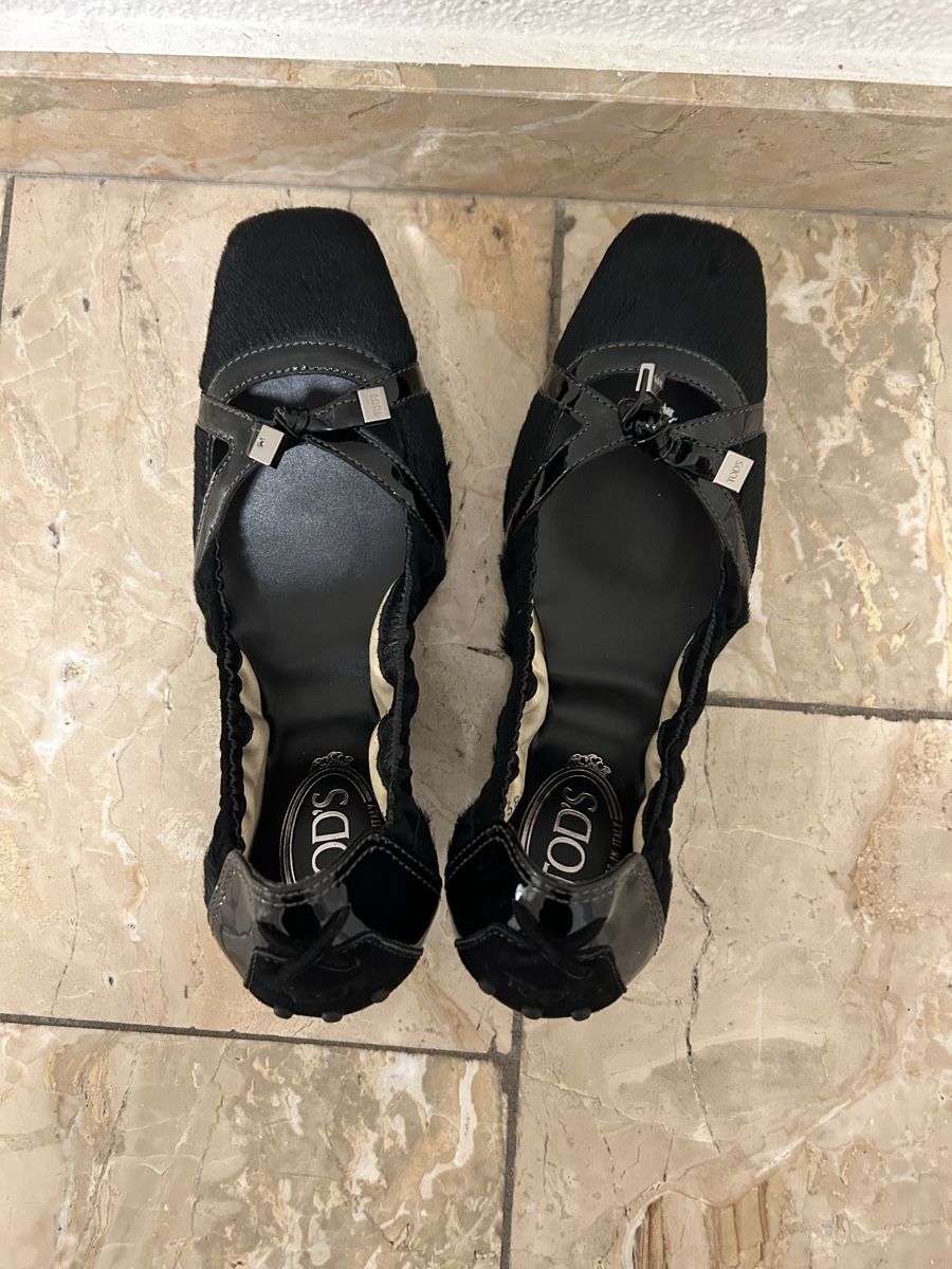 Tod'S Scarpe da donna: TODS Ballerinas mit Fell – Nuovo (secondo la descrizione) da Zürich venduto da sop_82jx 1
