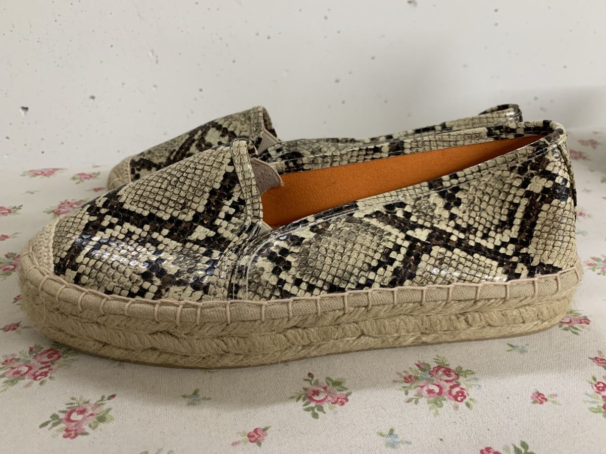 Scarpe da donna: Espadrilles von EVEN&OOD Gr. 38 Schlangenoptik – Usato da Ellikon an der Thur venduto da Bali1999 3