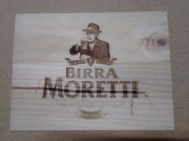 Holzbrett Birra Moretti