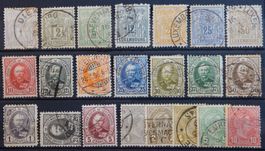 Luxemburg ex. Kat. 45-71 gest. 1882/95 Kat. 164 Euro