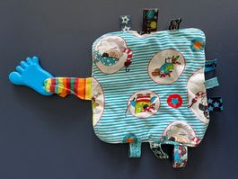 Knistertuch für Babys, 15 x 15 cm, sehr guter Zustand
