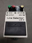 Boss LS-2 Line Selector! TOP PEDAL for Home or Studio/Live