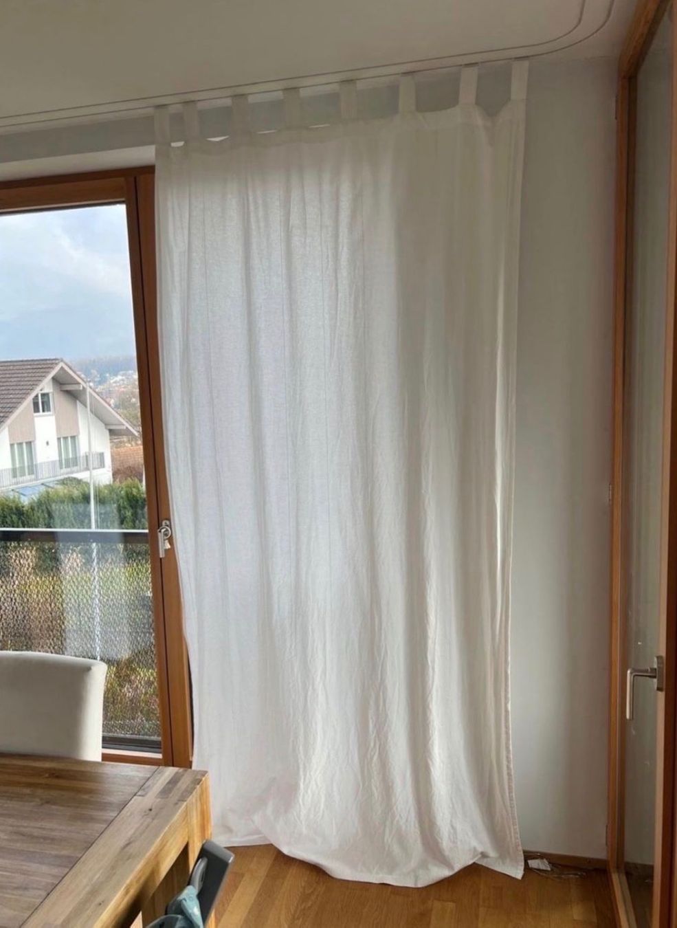 Ikea Vorhänge: Weisse Leinenvorhänge 2x IKEA, ab 1.- – Gebraucht aus Luzern von nisssa