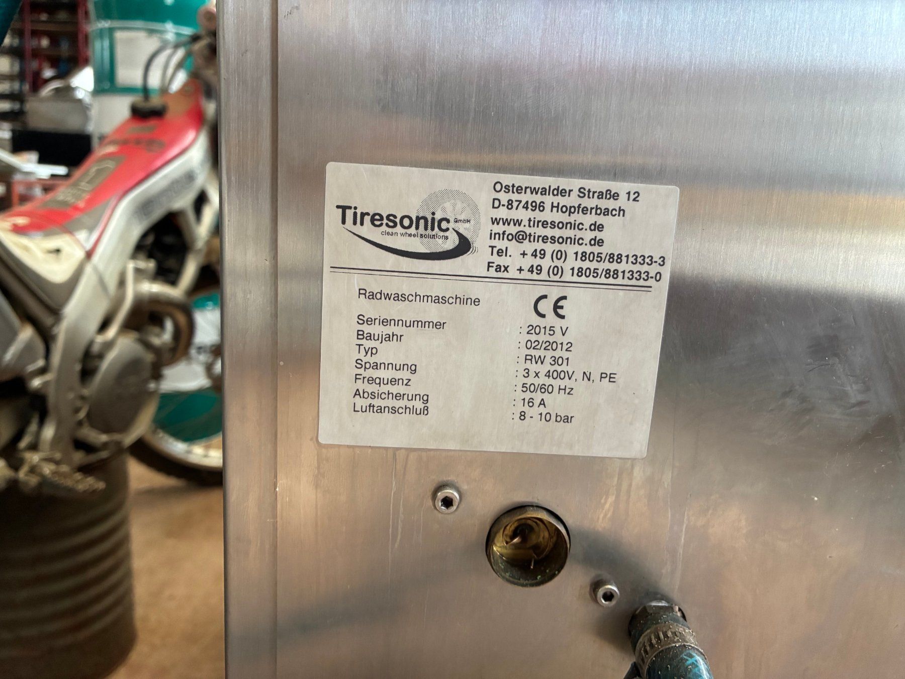 Tutte le macchine: Radwaschmaschine – Usato da Buchs SG venduto da Moriwaki 1