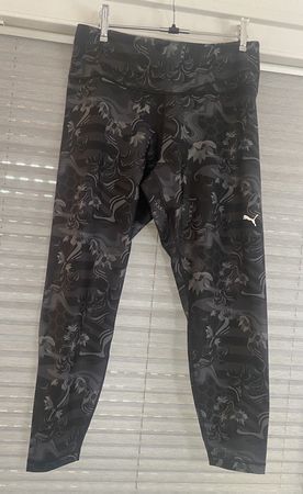 Legging sport gris à motif gris Puma L neuf