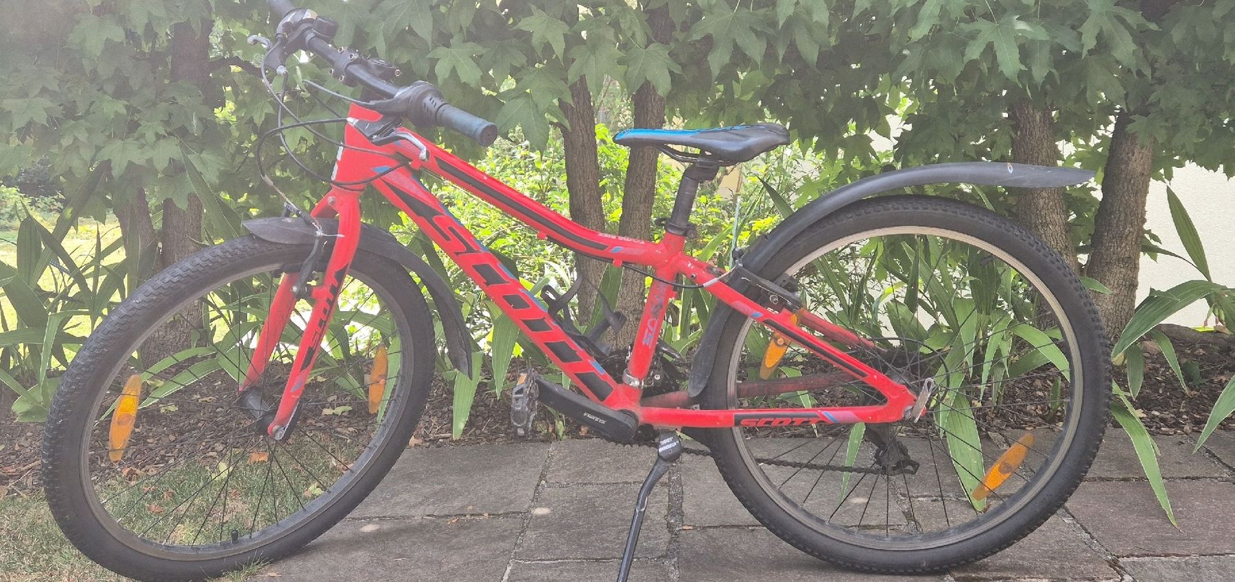 Scott Vélos: Scott Fahrrad rot Kinder gebraucht – D'occasion à Tann par Ptiger29