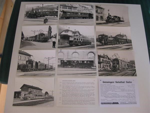 Cartes postales: AK  Serie Oensingen Balsthal Bahn OeBB – Neuf (Voir description) à Malters par Marosko
