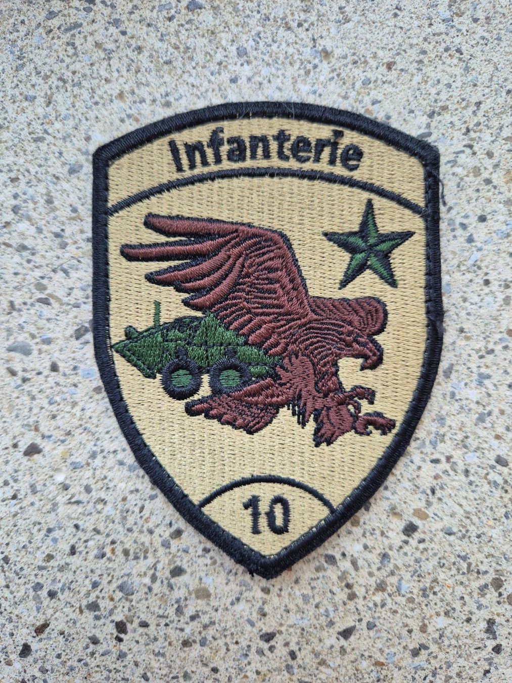 Schweizer Armee Placchette & Badge: *** Badge mit klett *** – Nuovo e nell'imballaggio originale da Riedholz venduto da fr_sIruP