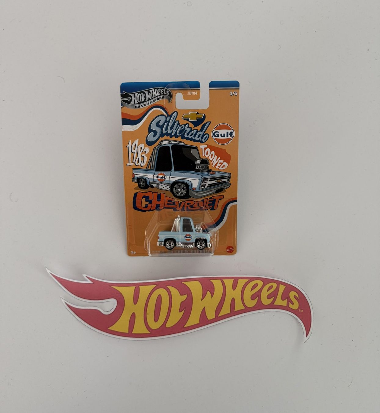 Majorette Modellini d'auto: Hot Wheels Silver Series 83 Chevy Silverado – Nuovo e nell'imballaggio originale da Luzern venduto da qui_25zt