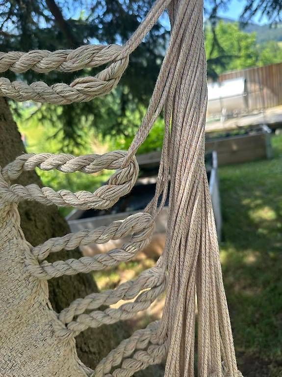 Poltrone pensili da giardino: Hängesessel Baumwolle (inkl.Aufhängeschraube) – Usato da Nesslau venduto da chi_w9mw 3