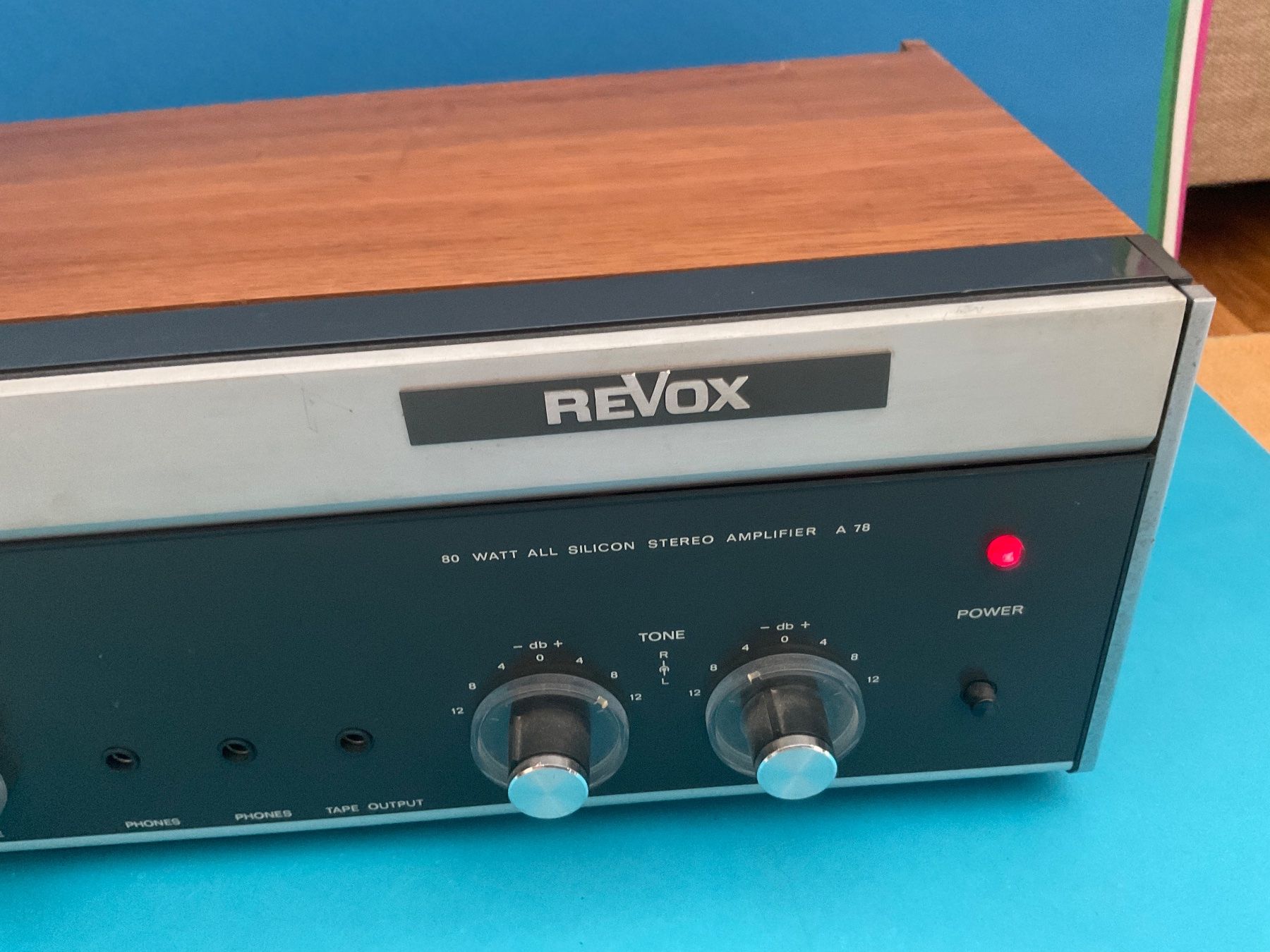 Revox Amplificatori: ReVox A 78 Stereo Amplifier – Usato da Langenthal venduto da RronJora 2