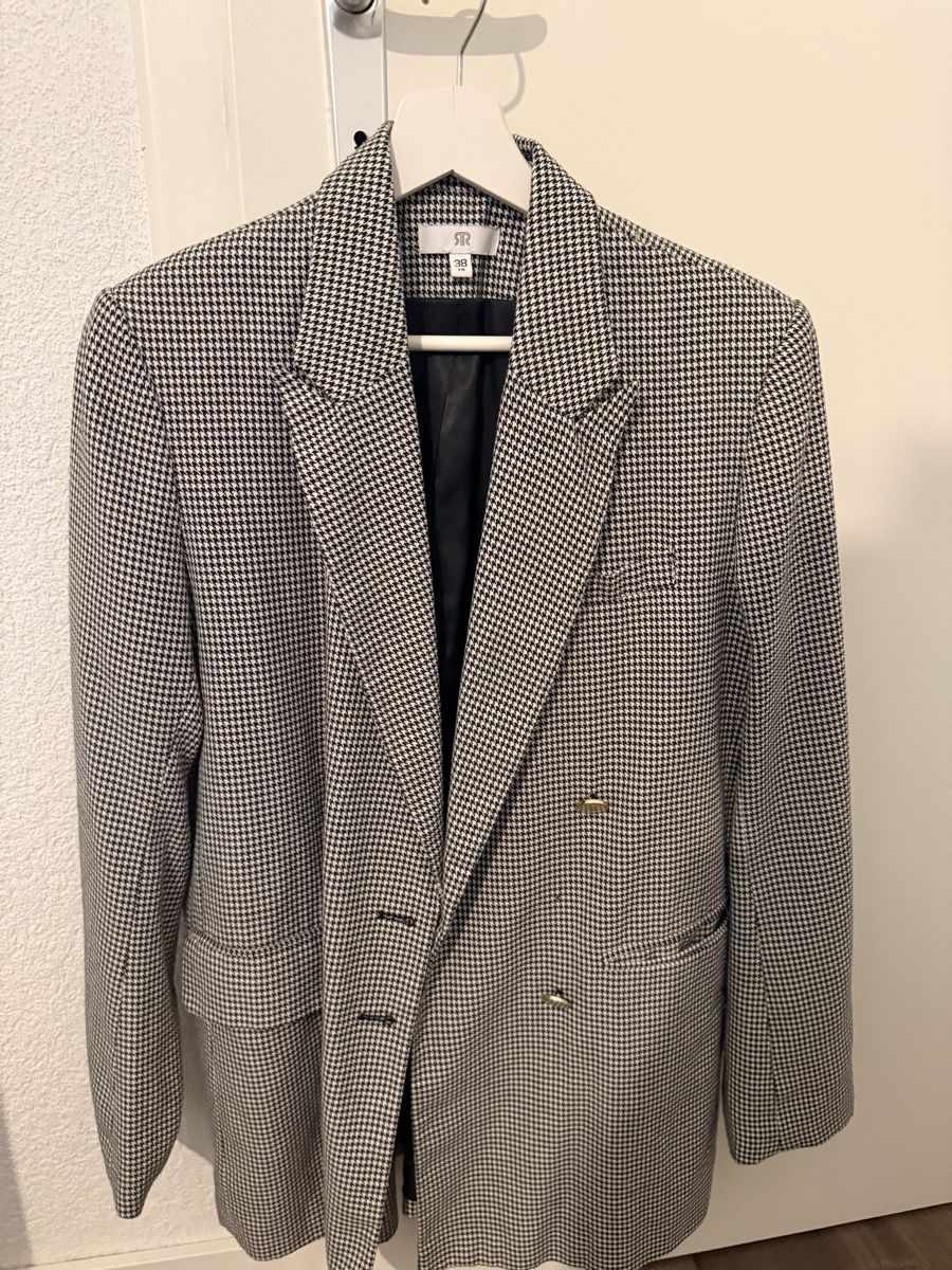 La Redoute Giacche: Blazer pied-de-poule noir et blanc  – Usato da Monthey venduto da van_jbc7