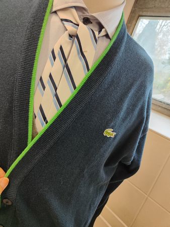 Lacoste Herren kardigán 