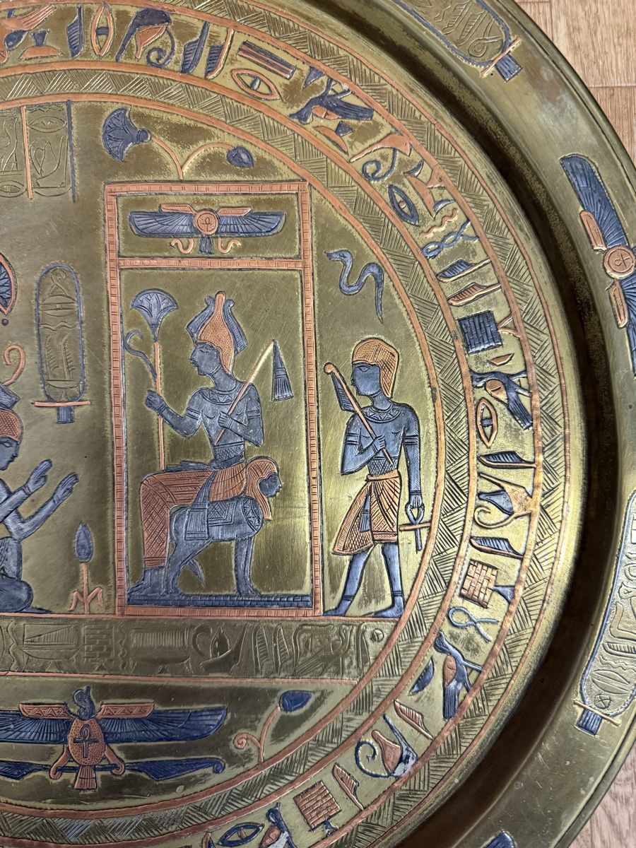 Tutte le decorazioni: Antiker Ägypten Wandteller – Usato da Wittnau venduto da Helvetia1 1