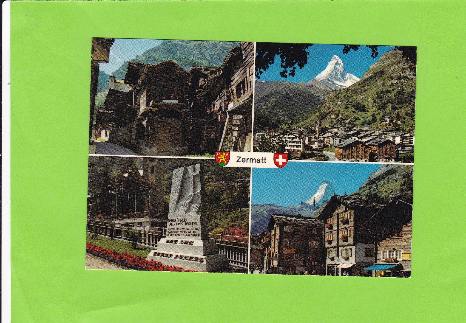 Cartes postales: Zermatt – D'occasion à St. Peterzell par neckertal